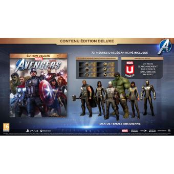 Marvel's Avengers Edition Deluxe PS4