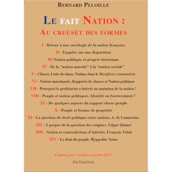 Le fait Nation : au creuset des formes