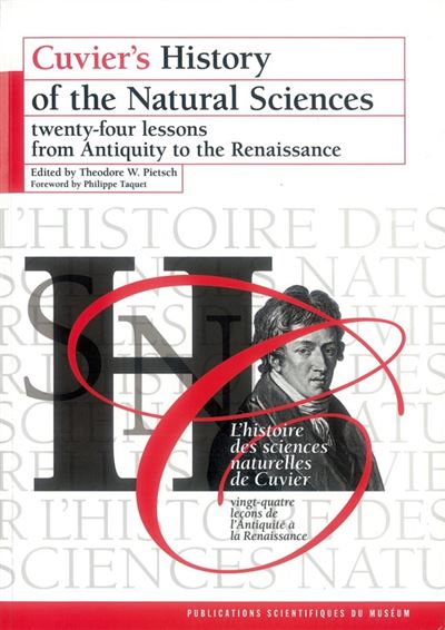 Cuvier's history of the natural sciences 24 lessons