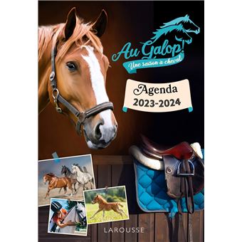 Agenda scolaire CHEVAUX AU GALOP 2023-2024