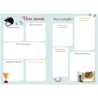 Agenda scolaire CHEVAUX AU GALOP 2023-2024