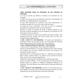 Cours de coaching thérapeutique SDHEA