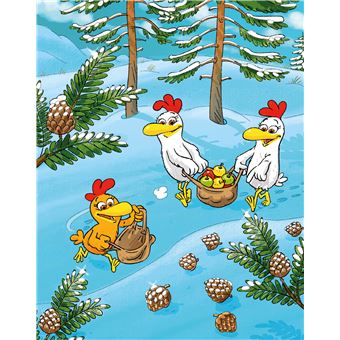 Cocorico Je sais lire ! premières lectures avec les P'tites Poules - Les P'tites Poules fêtent Noël