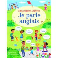 Je parle anglais - Premiers autocollants