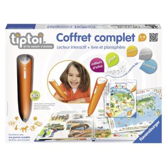 TIPTOI COFFRET COMPLET Starter Set STYLO Interactif + LIVRE J