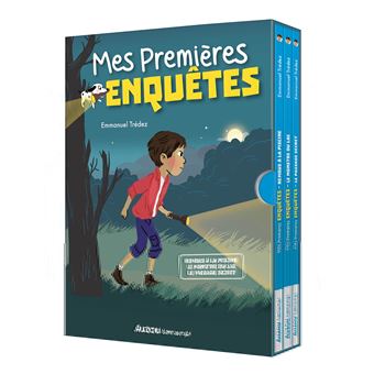 Coffret bibliothèque 2 - mes premières enquêtes - tomes 4 à 6