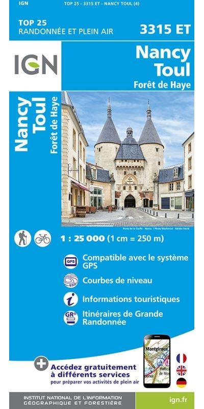 Nancy, Toul, Forêt de Haye -  Collectif - broché