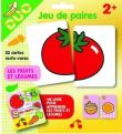 Les fruits et légumes - Pochette duo - Jeu de paires 2+