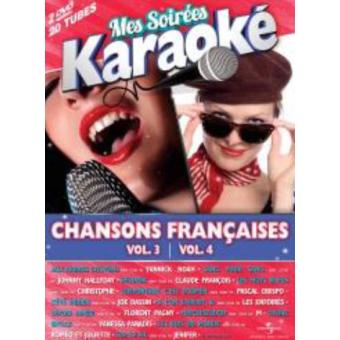 DVD - Mes soirées karaoké - Chansons française volume 3 et 4