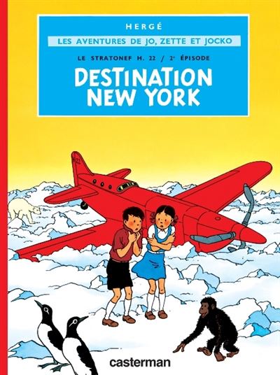 Destination New-York -  Hergé - cartonné