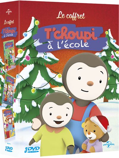 Coffret T'choupi 3 Films DVD