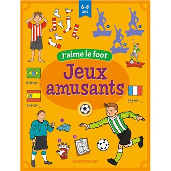 Jeux amusants - j'aime le foot (6-8 a.)