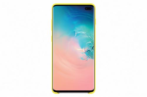 Samsung Galaxy S10 Plus Silicone Cover Yellow