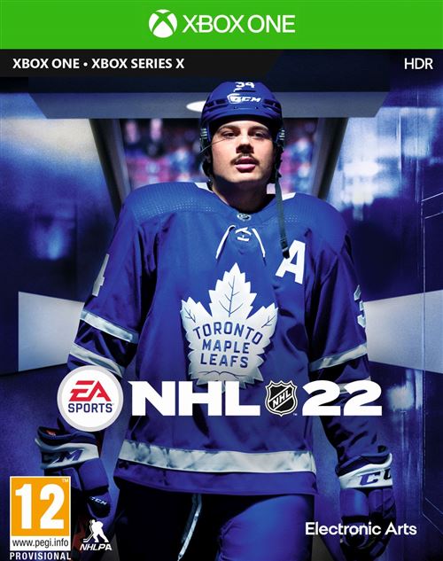 Pochette avant du jeu NHL 22 Xbox One