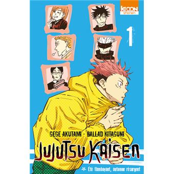 Jujutsu Kaisen - Tome 1 - Jujutsu Kaisen T01 - Gege Akutami, Fédoua  Lamodière - Poche - Achat Livre ou ebook