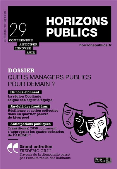 Quels managers publics pour demain ? -  Berger-Levrault - broché