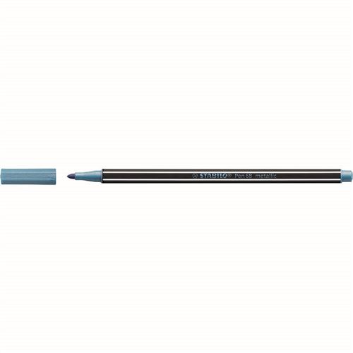 STABILO FEUTRE PEN 68 METALLIC BLEU