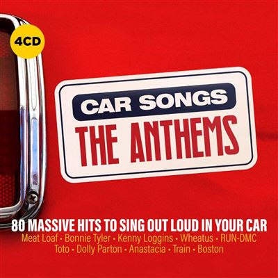 Car Songs The Anthems Coffret