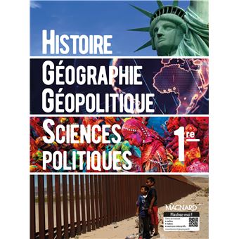 Histoire-Géographie, Géopolitique et Sciences politiques 1re (2019) - Manuel élève