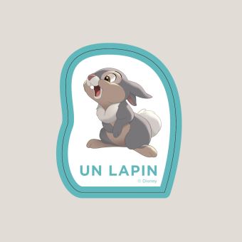 DISNEY - Mes premières gommettes - Les animaux - 50 grandes gommettes