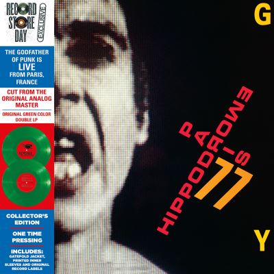 Hippodrome 1977 Vinyles vert transparent