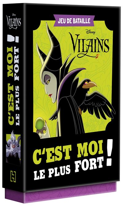 Disney Classiques - Jeux de cartes - Bataille - Spécial Vilains