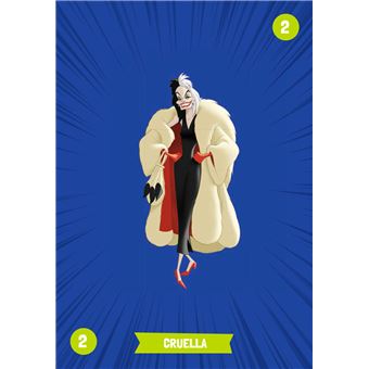 DISNEY VILAINS - Jeu de cartes - C'est moi le plus fort ! - Bataille
