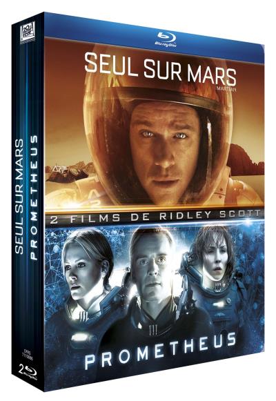 Coffret Seul sur Mars, Prometheus Blu-ray