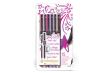 6 Stylos Chameleon Pointe extra fine couleurs florales