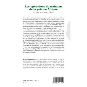 Les opérations de maintien de la paix en Afrique