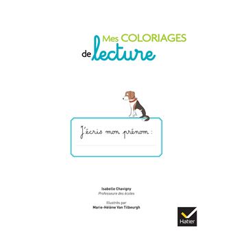 Mes coloriages de lecture MS-GS