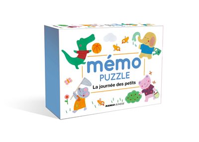 Mémo-puzzle La journée des petits - Marie Mahler - (donnée non spécifiée)