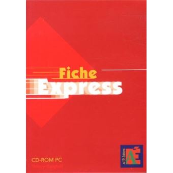 Fiche express - cd rom