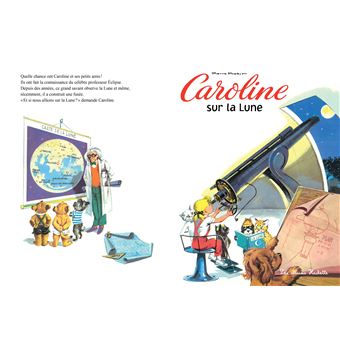 Caroline sur la lune