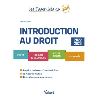Introduction au droit 2022/2023