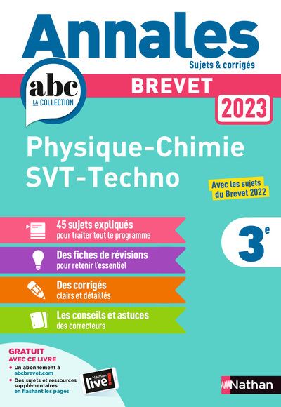 Annales Brevet Physique Chimie Svt Techno Corrig Pas Cher Hot Sex Picture 3355