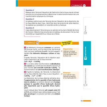 Annales Brevet 2023- Physique Chimie - SVT - Techno - Corrigé