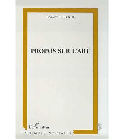 Propos sur l'art - H. Becker - broché