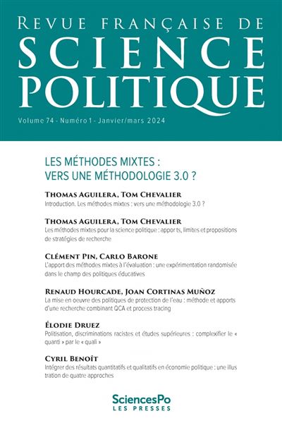 Revue française de science politique T74-2