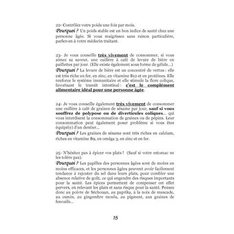 Quelle alimentation après 65 ans ?