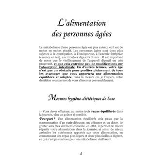 Quelle alimentation après 65 ans ?