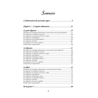 Quelle alimentation après 65 ans ?