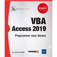 VBA Access 2019 - Programmer sous Access