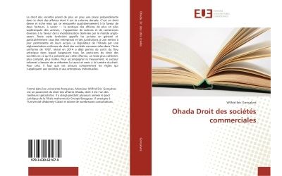 Ohada droit des societes commerciales