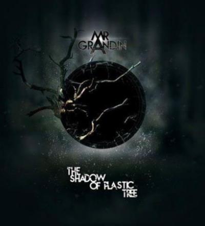 The shadow of plastic tree