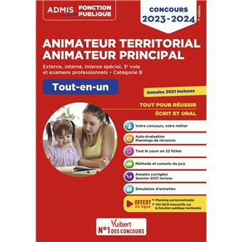 Concours Animateur Territorial Et Animateur Principal 2019 - 