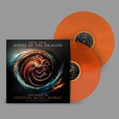 Music From House Of The Dragon Vinyle Orange