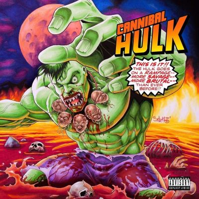 Cannibal Hulk Vinyle coloré