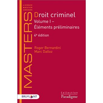 Droit criminel 1
