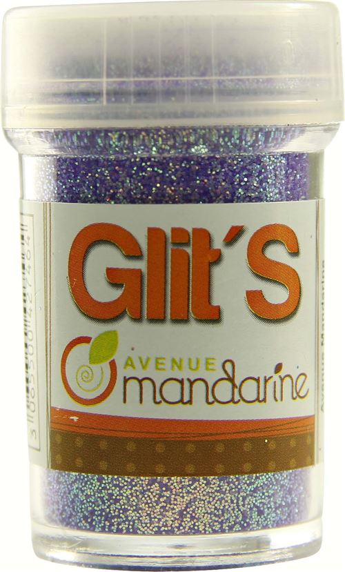 Paillettes Avenue Mandarine Glit’s 14 g Violet fluo